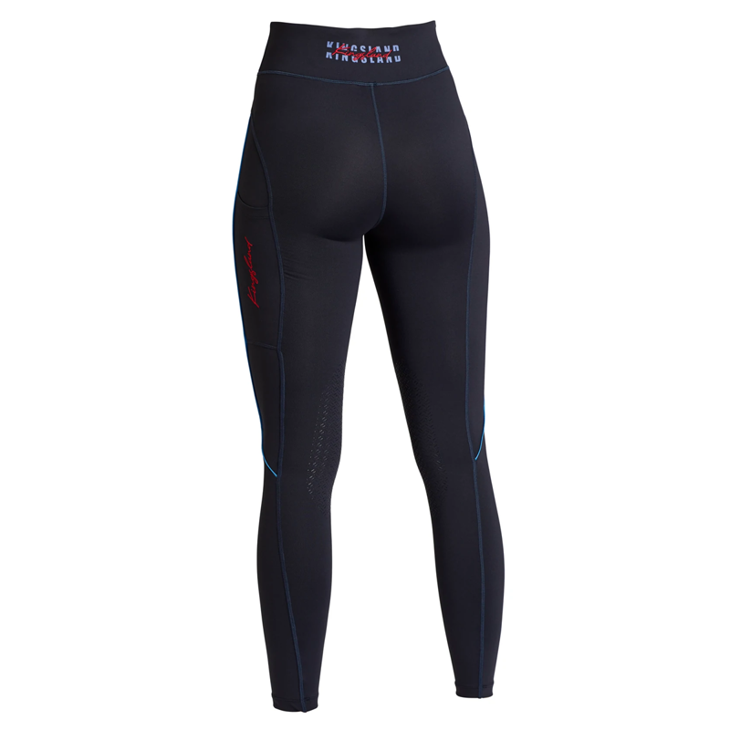 Kingsland KLkarina W F-Tec K-Grip Comp Tights - Navy-1